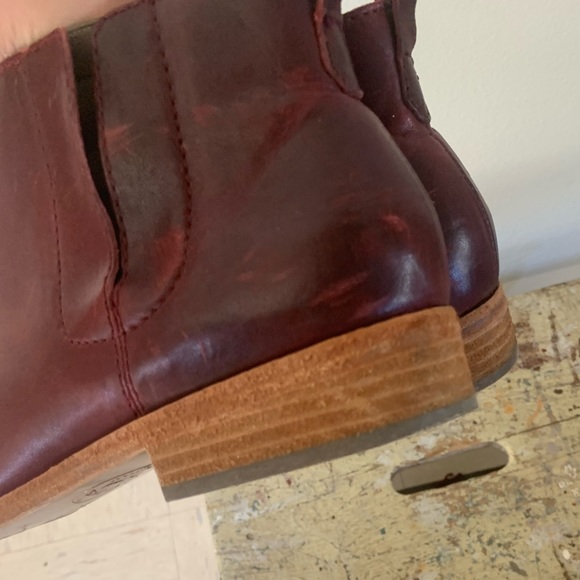 Kork Ease Velma Ankle Boots burgundy 11 - Picture 6 of 9